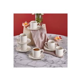 Neva N3263 Lilyum Plus 12 Parça 6 Kişilik Kahve Fincan Takımı