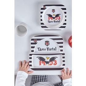 Neva N3375 Beşiktaş Lisanslı 3 Parça Mama Takımı