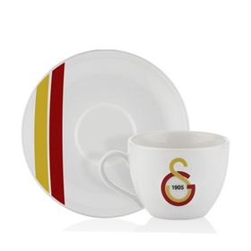 Neva N3474 Galatasaray Lisanslı Arma Logo 2'li Çay Fincan Takımı