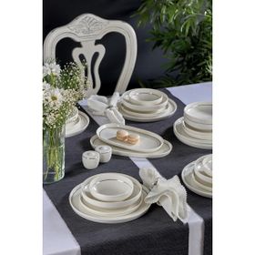 Neva N3490 Velvet Platin 56 Parça Yemek Takımı