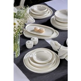 Neva N3490 Velvet Platin 56 Parça Yemek Takımı