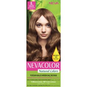 Neva Natural Color 8. Açık Sarı Saç Boyası