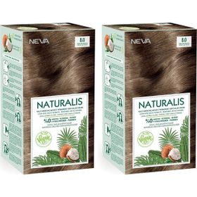 Neva Naturalis 8/0 Yoğun Açık Kumral x2 Saç Boyası