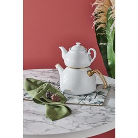 Neva NV10055 Beyaz Çaydanlık Takımı