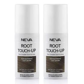Neva Root Touch Up Sprey Açık Kahve 2x75 ml Saç Boyası