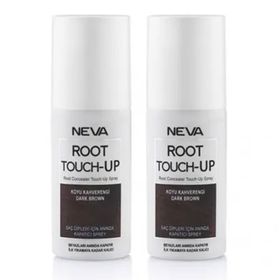 Neva Root Touch Up Sprey Koyu Kahverengi 2x75 ml Saç Boyası