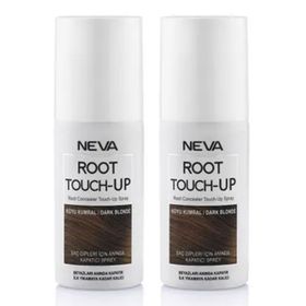 Neva Root Touch Up Sprey Koyu Kumral 2x75 ml Saç Boyası