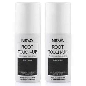 Neva Root Touch Up Sprey Siyah 2x75 ml Saç Boyası