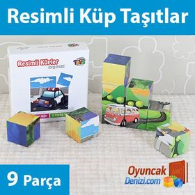 Neva Toys Neva Araç Serisi Küp Blok