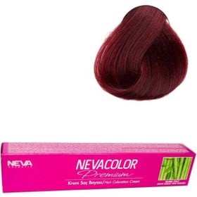 Nevacolor 4.65 Akaju Kızıl Kestane 50 gr Tüp Saç Boyası