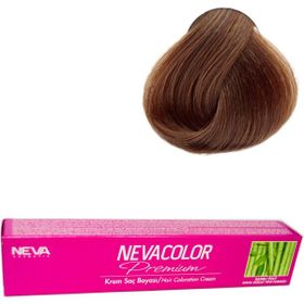 Nevacolor 7.1 Küllü Kumral 4 Adet Tüp Saç Boyası + 4 Adet Sıvı Oksidan