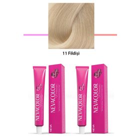Nevacolor Premium 11 Fildişi 2x50 gr Kalıcı Krem Saç Boyası