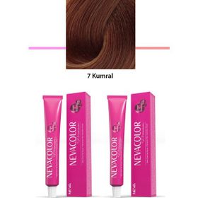 Nevacolor Premium 7 Kumral 2x50 gr Kalıcı Krem Saç Boyası