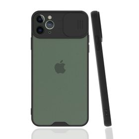 Nevarium Apple iPhone 11 Pro Uyumlu Kamera Korumalı Lensli Silikon Kılıf