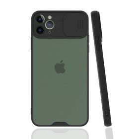Nevarium Apple iPhone 11 Pro Uyumlu Kamera Korumalı Lensli Silikon Kılıf