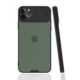 Nevarium Apple iPhone 11 Pro Uyumlu Kamera Korumalı Lensli Silikon Kılıf