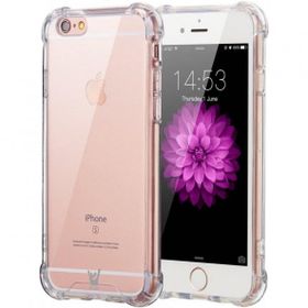 Nevarium Apple iPhone 6/6S Plus Antishock Darbe Emici Şeffaf Silikon Kılıf