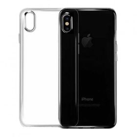 Nevarium Apple iPhone XS Max Lüx Şeffaf Silikon Kılıf