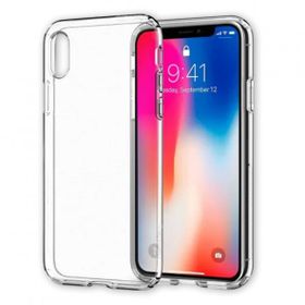 Nevarium Apple iPhone XS Max Lüx Şeffaf Silikon Kılıf