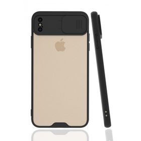 Nevarium Apple iPhone XS Max Uyumlu Kamera Korumalı Lensli Silikon Kılıf