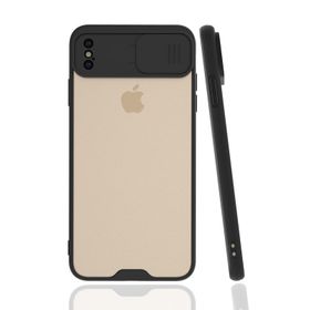 Nevarium Apple iPhone XS Max Uyumlu Kamera Korumalı Lensli Silikon Kılıf