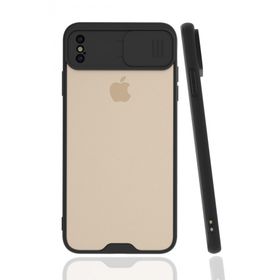 Nevarium Apple iPhone XS Max Uyumlu Kamera Korumalı Lensli Silikon Kılıf