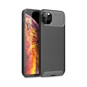 Nevarium iPhone 11 Pro Focus Karbon Silikon Kılıf Esnek Kapak Kılıf