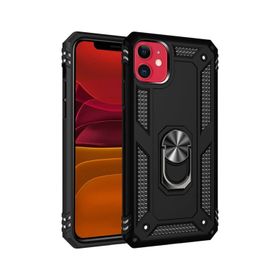 Nevarium iPhone 11 Sofya Yüzüklü Standlı Korumalı Kılıf