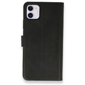 Nevarium iPhone 12 Mini Trend S Kapaklı Cüzdanlı Deri Kılıf