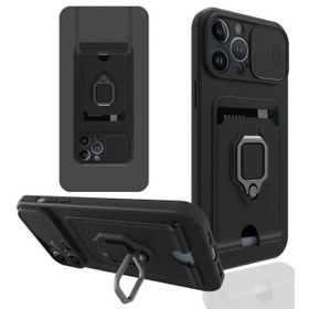 Nevarium iPhone 13 Pro Max Zuma Kamera Korumalı İpli Silikon Kılıf
