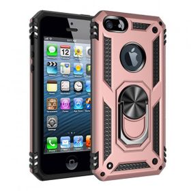 Nevarium iPhone 5 Sofya Yüzüklü Standlı Silikon Kılıf