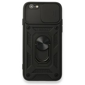 Nevarium iPhone 6 Pars Lens Yüzüklü Standlı Silikon Kılıf