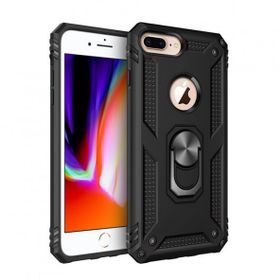 Nevarium iPhone 7 Plus Sofya Yüzüklü Standlı Silikon Kılıf