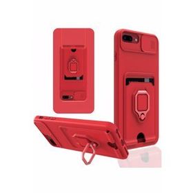Nevarium iPhone 7 Plus Zuma Kartvizitli Yüzüklü İpli Silikon Kılıf