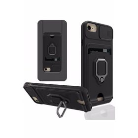 Nevarium iPhone 7 Zuma Kartvizitli Yüzüklü İpli Silikon Kılıf