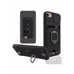 Nevarium iPhone 7 Zuma Kartvizitli Yüzüklü İpli Silikon Kılıf