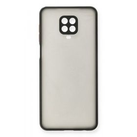 Nevarium Xiaomi Redmi Note 9S Arkası Buzlu Montreal Silikon Kapak Kılıf