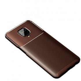 Nevarium Xiaomi Redmi Note 9S Focus Karbon Kılıf Esnek Kapak