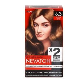 Nevaton 6.3 Fındık Kabuğu 2x50 ml Saç Boyası + 15 ml Saç Bakım Maskesi