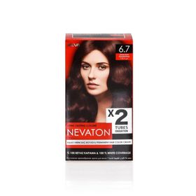 Nevaton 6.7 Çikolata Kahve 2'li Kalıcı Krem Saç Boyası