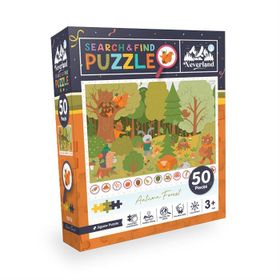Neverland Search and Find Autumn Forest 50 Pieces Sonbahar Ormanı Puzzle