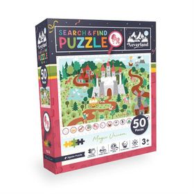 Neverland Search and Find Magic Unicorn 50 Pieces Sihirli Tek Boynuzlu At Puzzle