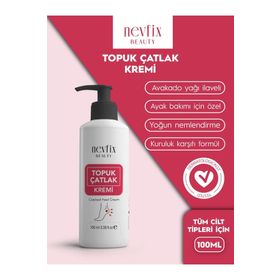 Nevfix Beauty Kuru ve Yıpranmış Topuklar Için 100 ml Çatlak Kremi