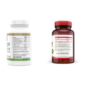 Nevfix Hydrolyzed Collagen 120 Tablet + NCS Omega 3 6 9 1000 mg 200 Kapsül