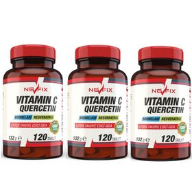 Nevfix Vitamin C Quercetin 120 Tablet