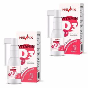Nevfix Vitamin D3 400 IU 2x20 ml Sprey