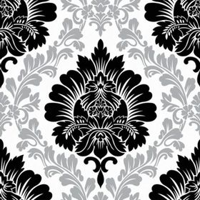 New Art 1056-A Damask Desenli Duvar Kağıdı