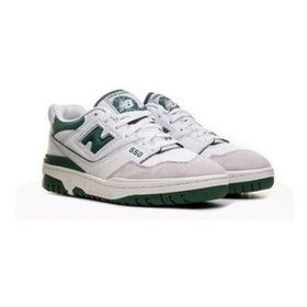 New Balance 550 White Green Unisex Spor Ayakkabı