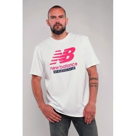 New Balance Lifestyle Beyaz Erkek T-shirt