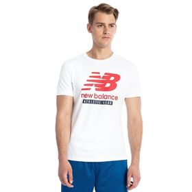 New Balance Lifestyle Beyaz Erkek T-shirt